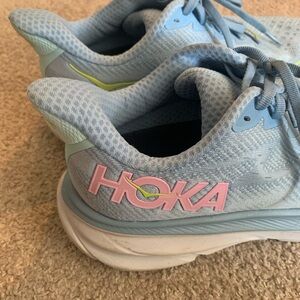 Hoka One One Blue Clifton Athletic Shoes